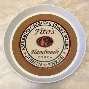 Tito’s serving tray